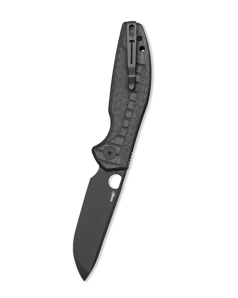 BESTECHMAN Angry Owl BMK12F-2: 3.252" D2 Blade, G10 Scales, Button Lock, Folding Knife